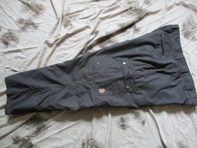 Fjallraven G-1000 lined winter WALKING OUT DOOR MOUNTAIN TROUSERS 37' large GREY — image 4