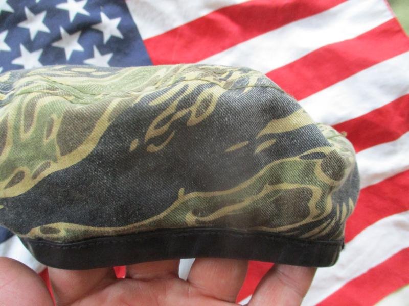 EAST ASIA SUPPLY CO golden TIGER STRIPE camo VIETNAM WAR LRRP SOG ARVN BERET — image 5