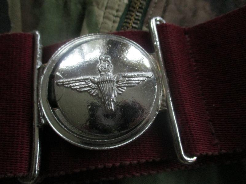 PARACHUTE REGIMENT Falklands war era OLD SKOOL victor victors STABLE BELT para — image 3