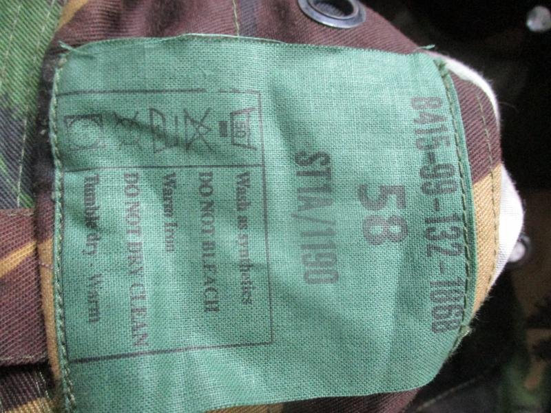 GENUINE 1980's 80s BRITISH ARMY SAS issue UK DPM jungle BUSH BOONIE HAT 58CM NEW — image 2