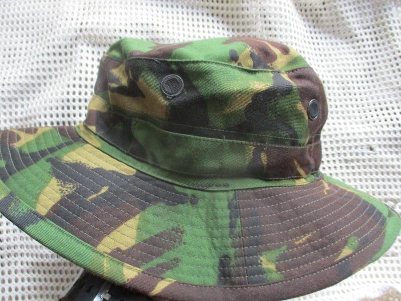 GENUINE 1980's 80s BRITISH ARMY SAS issue UK DPM jungle BUSH BOONIE HAT 58CM NEW — image 5