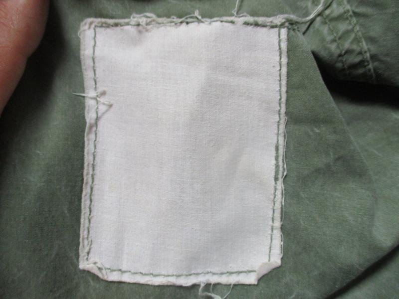 genuine US ARMY ISSUE VIETNAM WAR OG 107 M65 COAT COMBAT jacket & liner L- xl — image 3