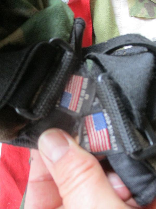 Bijans USSF ODA TEAM SEAL TEAM DEVGRU SPEAR issue M81 WOODLAND CAMO knee PADs — image 3