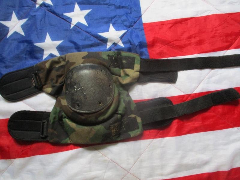 Bijans USSF ODA TEAM SEAL TEAM DEVGRU SPEAR issue M81 WOODLAND CAMO knee PADs — image 5
