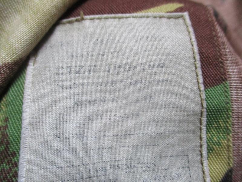 GENUINE sas RE ISSUE 68 patt JUNGLE 1968 dpm TROPICAL COMBAT SHIRT modified LARGE 180/104 — image 2