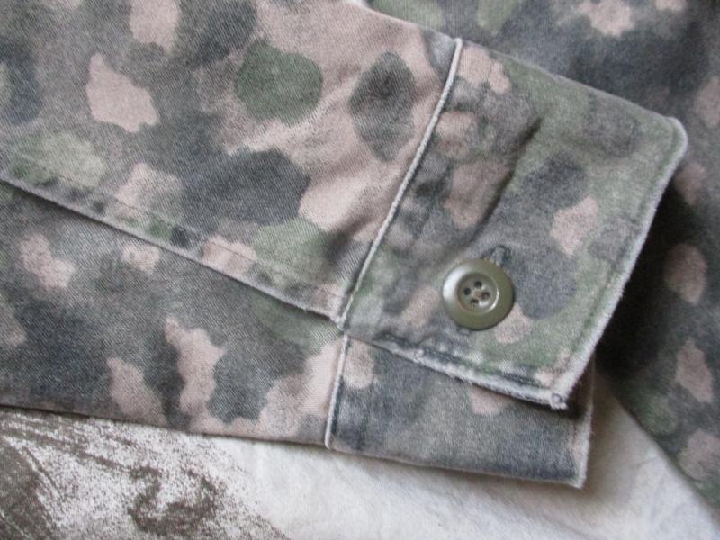 ALL SAINTS ww2 German Waffen ss dot pea spotty CAMO combat utility shirt MEDIUM — image 4