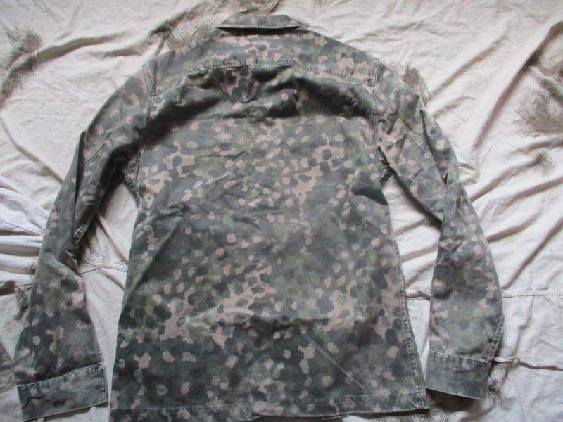 ALL SAINTS ww2 German Waffen ss dot pea spotty CAMO combat utility shirt MEDIUM — image 5