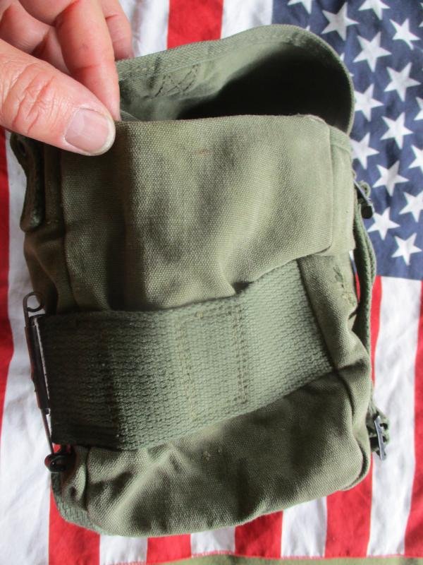 M1956 US ARMY issue VIETNAM WAR M56 WEBBING 1st PATTERN BUTT PACK — image 4
