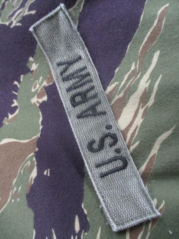 GENUINE issue US ARMY VIETNAM WAR ERA branch tape WEBBING PATCH subdued — image 4