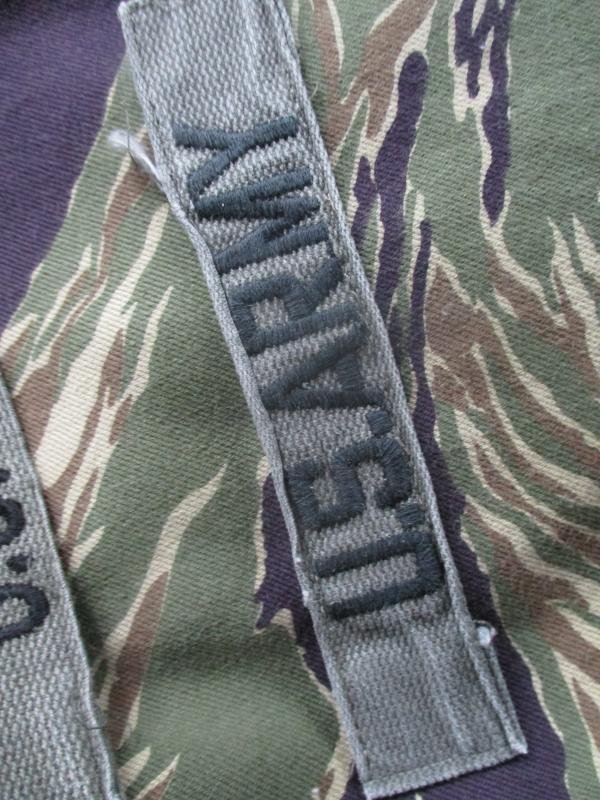 GENUINE issue US ARMY VIETNAM WAR ERA branch tape WEBBING PATCH subdued — image 5