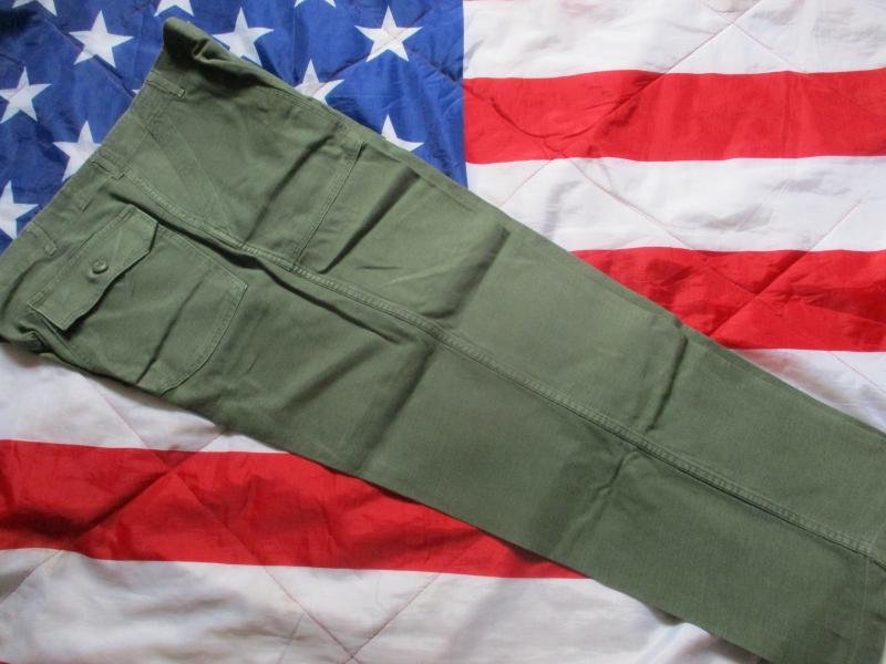 GENUINE 1969 US ARMY / AIR FORCE ISSUE Vietnam war UTILITY TROUSERS PANTS OG 107 XL — image 4