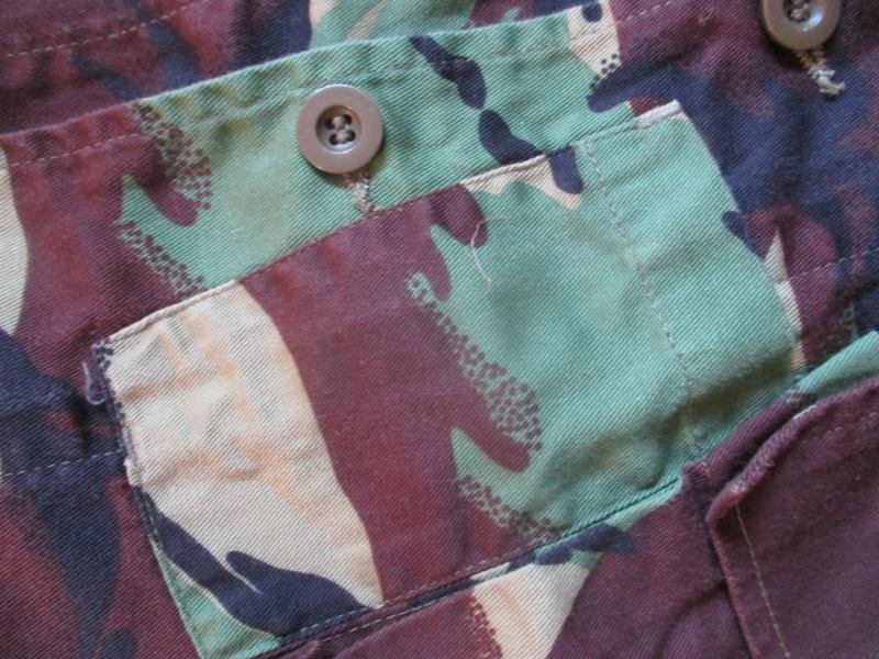 GENUINE sas RE ISSUE 68 patt JUNGLE 1968 dpm TROPICAL COMBAT SHIRT modified M — image 5