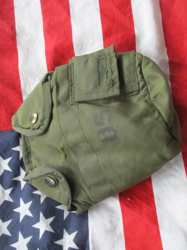 1975 US ARMY issue VIETNAM WAR M67 ALICE WEBBING 1QT WATERBOTTLE canteen POUCH — image 2