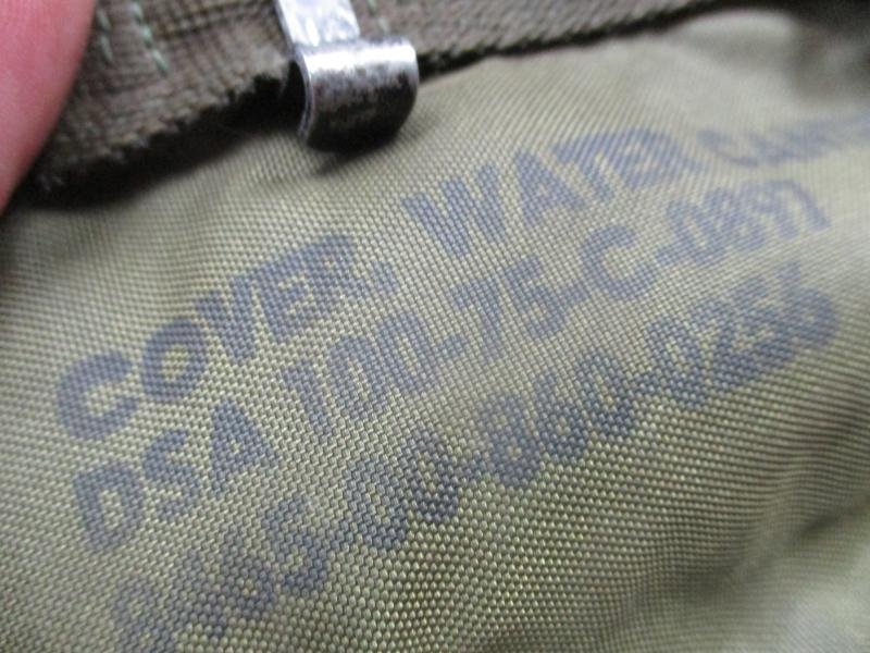 1975 US ARMY issue VIETNAM WAR M67 ALICE WEBBING 1QT WATERBOTTLE canteen POUCH — image 4