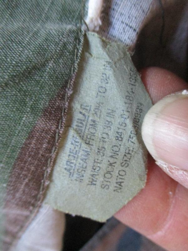 US Army usa us M81 woodland CAMO BDU combat TROUSERS cutt of surfer SHORTS large — image 4