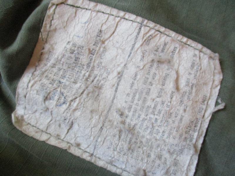 1980S US ARMY USA Issue WOODLAND CAMO CAMOUFLAGE M65 COAT COMBAT JACKET S -M — image 2