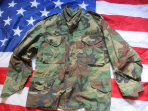 1980S US ARMY USA Issue WOODLAND CAMO CAMOUFLAGE M65 COAT …