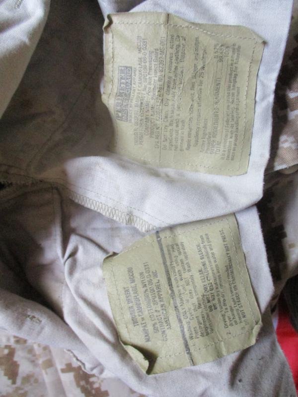 Genuine issue US MARINES USMC MARPAT DESERT marine MCCUU COMBAT TROUSERS BDU M S — image 4