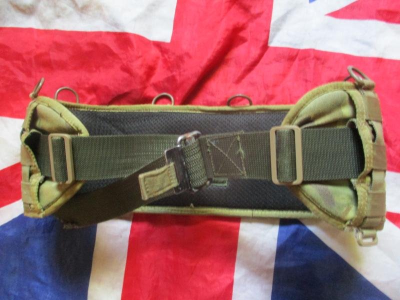 Old skool JAYJAYS of Brecon AIRBORNE MOLLE ROLL PIN belt HIPPO PAD WEBBING mtp multicam — image 2