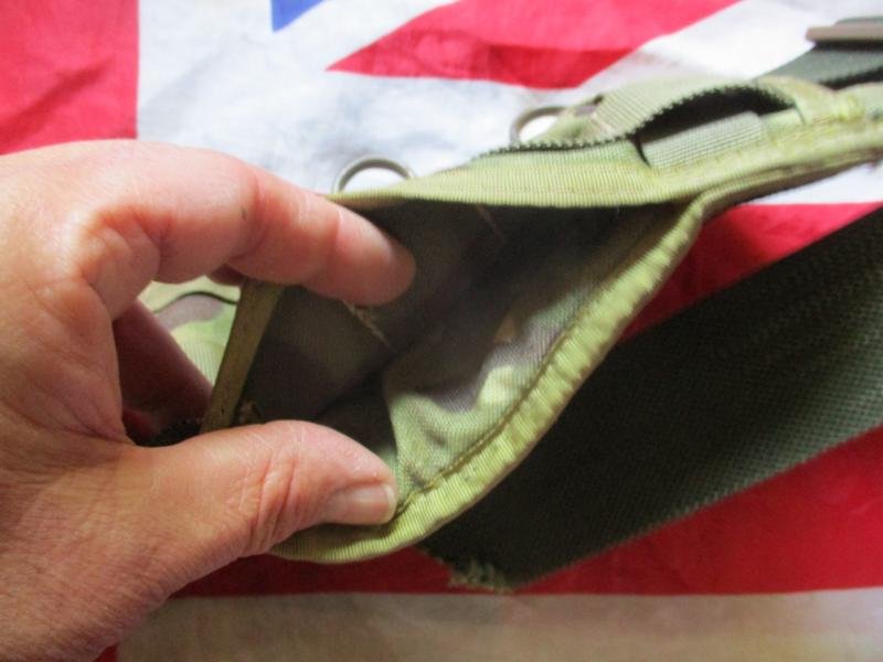 Old skool JAYJAYS of Brecon AIRBORNE MOLLE ROLL PIN belt HIPPO PAD WEBBING mtp multicam — image 5