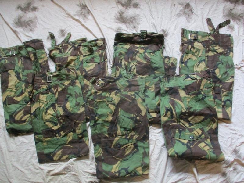 rare COTTON GABARDINE 68 dpm SAS windproof X WAIST TYPE TROUSERS FALKLANDS WAR — image 5