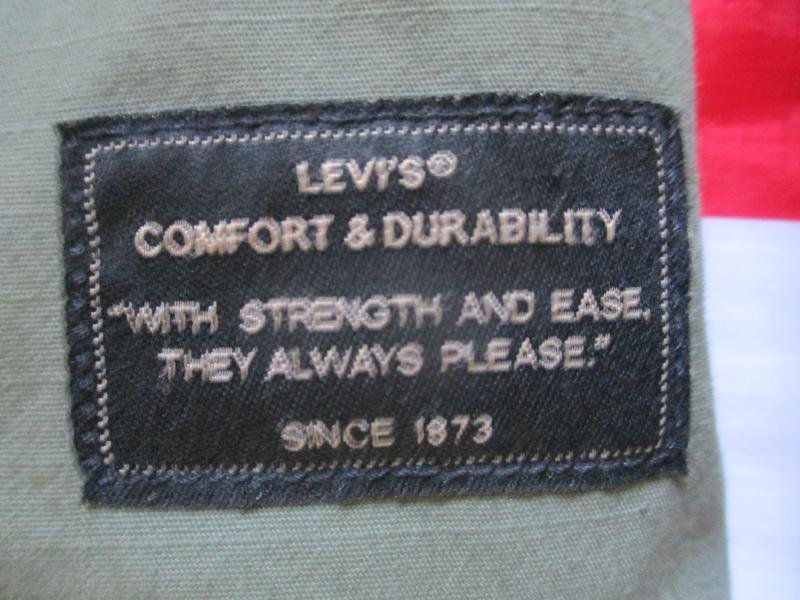 rare Vintage Fashion LEVIS US NAVY N1 N3 Sherpa DECK JACKET COAT OG GREEN large — image 2