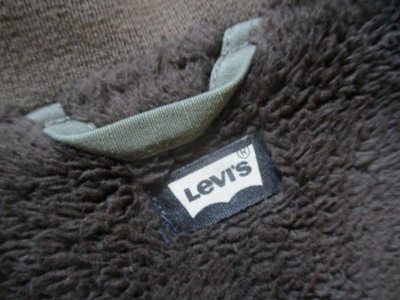 rare Vintage Fashion LEVIS US NAVY N1 N3 Sherpa DECK JACKET COAT OG GREEN large — image 3