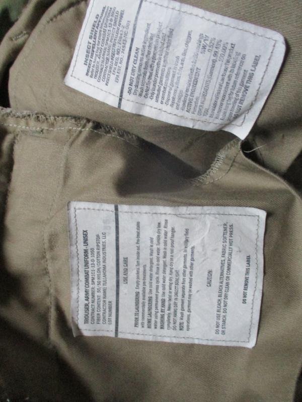 LATEST CURRENT ISSUE usa US ARMY ISSUE scorpion multicam OCP ACU COMBAT CARGO trousers Large Regular — image 3