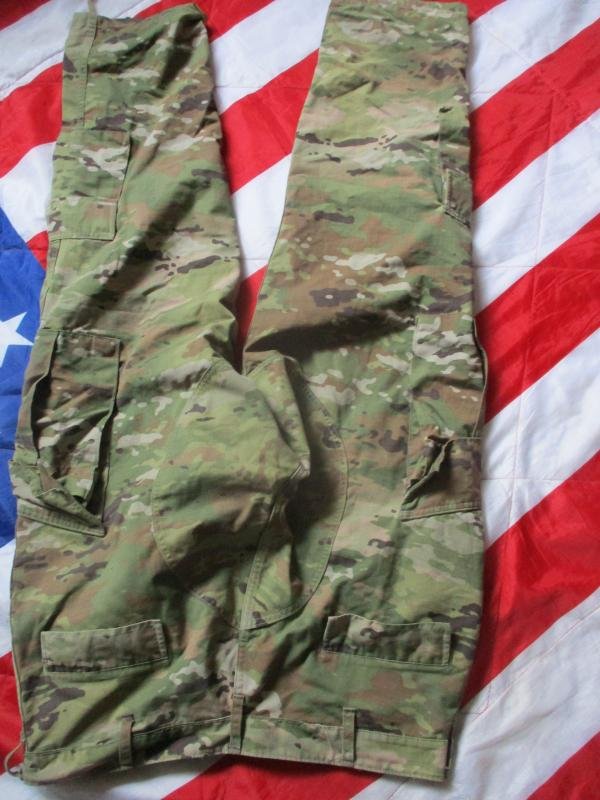 LATEST CURRENT ISSUE usa US ARMY ISSUE scorpion multicam OCP ACU COMBAT CARGO trousers Large Regular — image 4