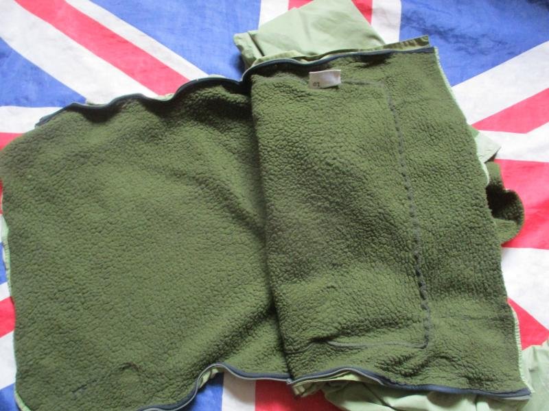 Original BUFFALO special6 FUR PILE FLEECE & PERTEX og green SHIRT SMOCK 46 large — image 2