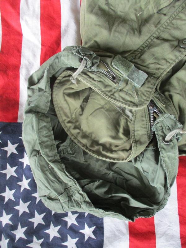 early GENUINE US ARMY USA ISSUE VIETNAM WAR M65 COAT COMBAT jacket OG 107 S - M — image 2