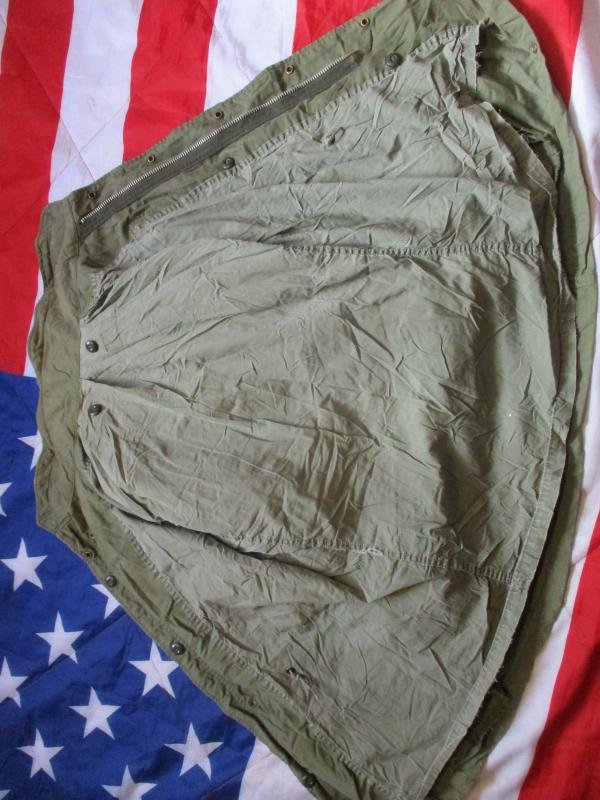 early GENUINE US ARMY USA ISSUE VIETNAM WAR M65 COAT COMBAT jacket OG 107 S - M — image 3