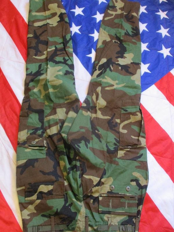 GENUINE issue USA us AMERICAN M81 woodland CAMO BDU combat PANTS TROUSERS M L new — image 3