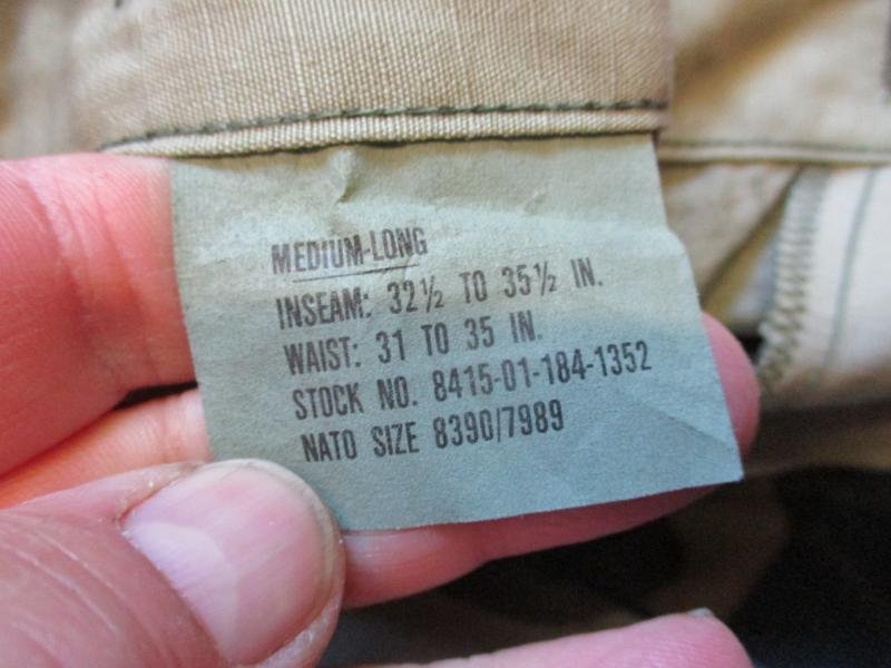 GENUINE issue USA us AMERICAN M81 woodland CAMO BDU combat PANTS TROUSERS M L new — image 4