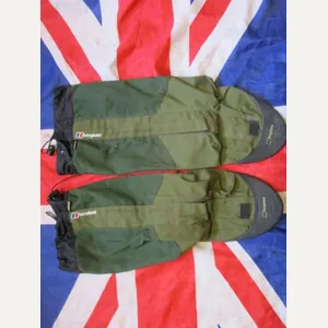 real BERGHAUS YETI attack GORETEX WATERPROOF MOUNTAIN boot GAITERS SIZE …