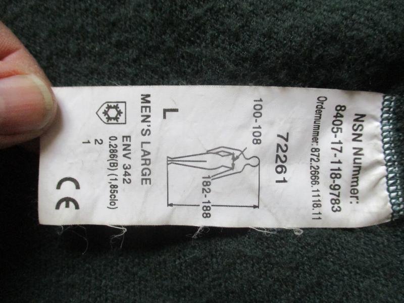 Original HELLY HANSEN 80's - 90s era FUR FLEECE super warm FIELD JACKET L -XL — image 4