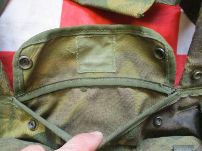 BRITISH ARMY / SAS ISSUE NI northern Ireland plce CHEST rig WEBBING dpm CAMO — image 5