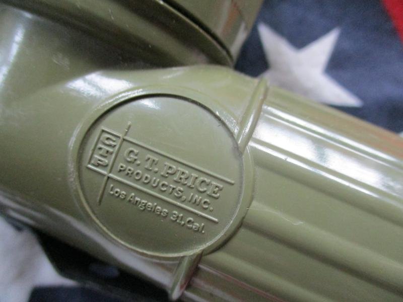 GENUINE US ARMY USMC issue Vietnam War TORCH FLASHLIGHT GT PRICE LA USA MX-991/U — image 4