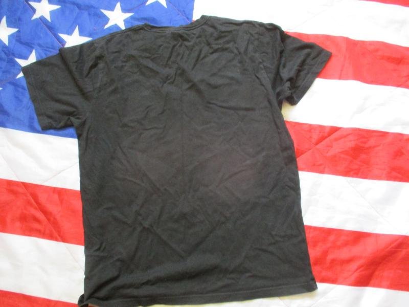 CARHARTT usa WW2 FROG SKIN - VIETNAM WAR DUCK HUNTER CAMO POCKET black T SHIRT large — image 5