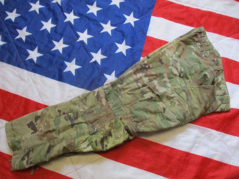 Latest us army issue JUNGLE HOT WEATHER combat TROUSERS PANTS scorpion camo MEDIUM SHORT — image 5