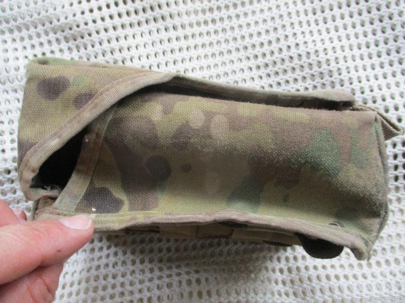 DRAGON / PILGRIM of COLCHESTER MOLLE double 5.56mm MAG POUCH crye multicam mtp — image 4
