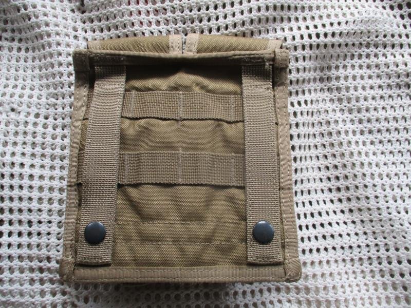 WARRIOR ASSAULT SYSTEMS uk MOLLE double 5.56mm mag POUCH coyote tan NEW — image 2