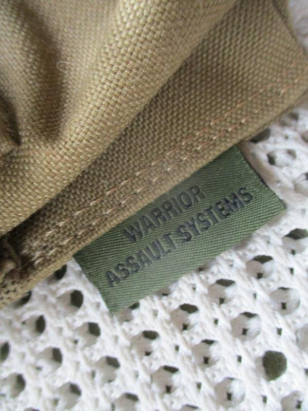 WARRIOR ASSAULT SYSTEMS uk MOLLE double 5.56mm mag POUCH coyote tan NEW — image 2
