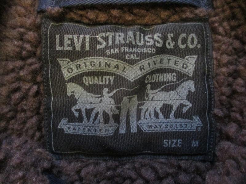 rare Vintage Fashion LEVIS ww2 US NAVY N1 N3 Sherpa DECK JACKET COAT medium — image 5