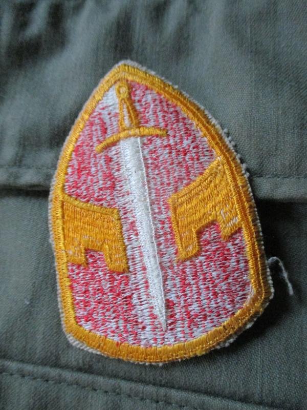 ORIGINAL us army MACV MAC V VIETNAM WAR SPECIAL FORCES BADGE PATCH cut edge — image 2