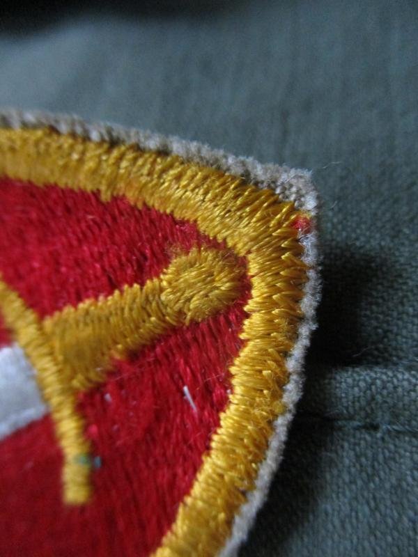 ORIGINAL us army MACV MAC V VIETNAM WAR SPECIAL FORCES BADGE PATCH cut edge — image 3