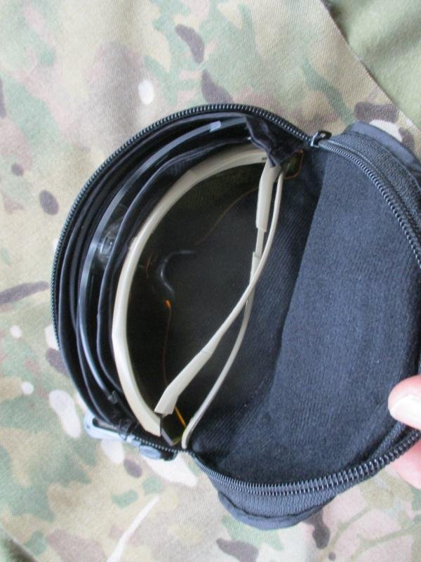 GENUINE uk ISSUE REVISION SAWFLY Combat SUNGLASSES SUN GLASSES coyote tan REGULAR — image 2