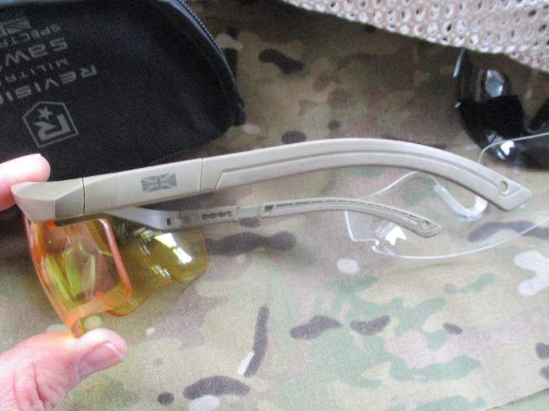 GENUINE uk ISSUE REVISION SAWFLY Combat SUNGLASSES SUN GLASSES coyote tan REGULAR — image 5