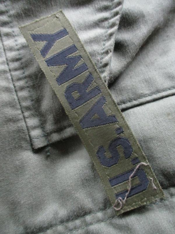 GENUINE issue US ARMY VIETNAM WAR ERA branch tape PATCH subdued — image 2