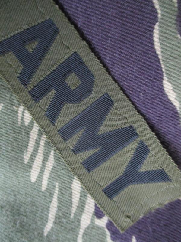 GENUINE issue US ARMY VIETNAM WAR ERA branch tape PATCH subdued — image 5